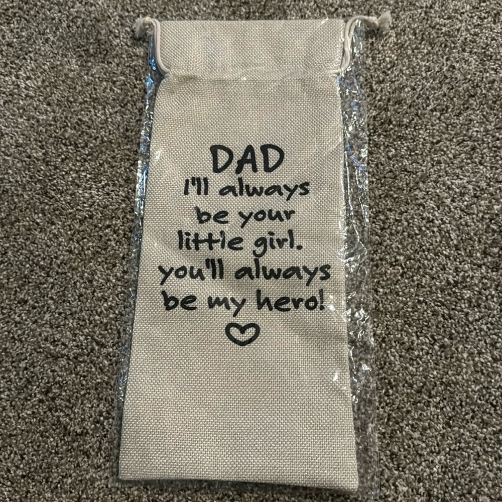 New wine bag father